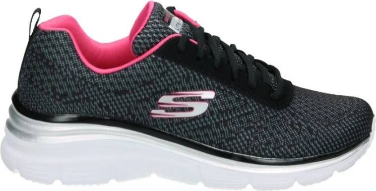 Skechers Track Zwart Hardloopschoenen voor