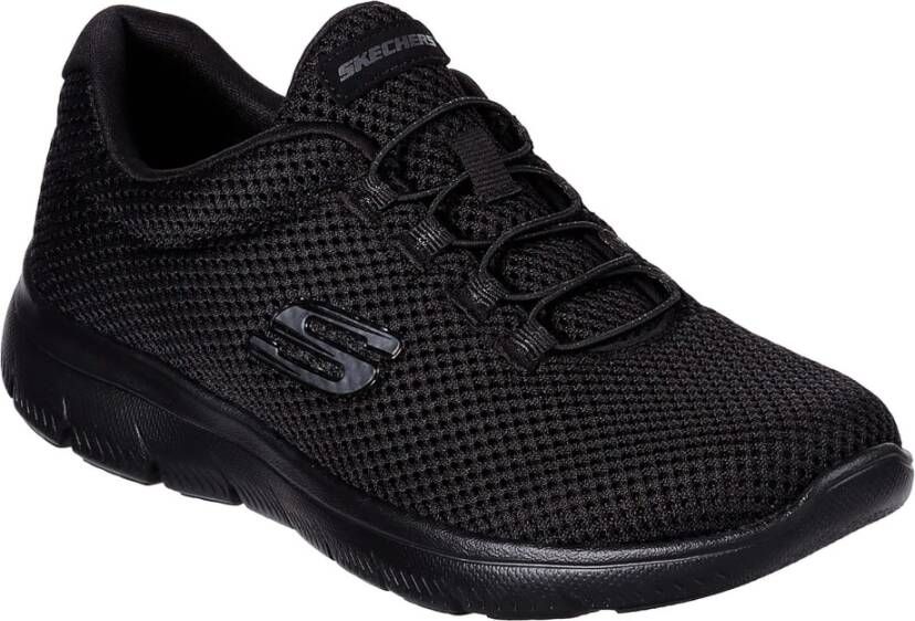 Skechers Summits Zwart Hardloopschoenen Dames