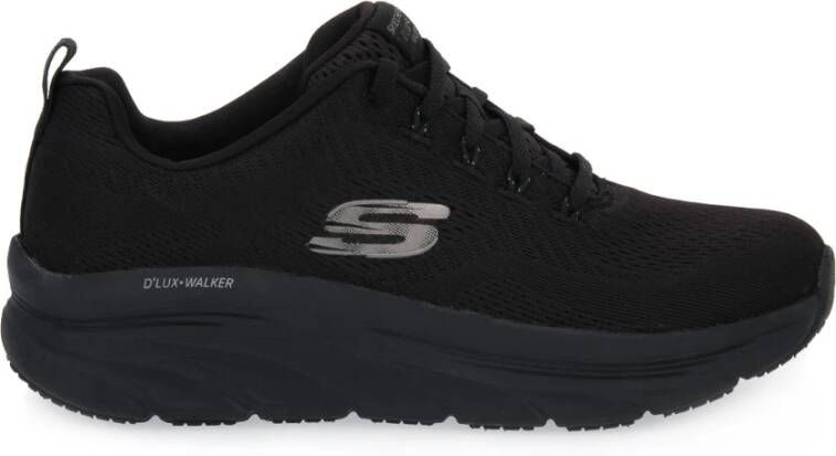 Skechers D'Lux Walker Fresh Finesse 149368-BBK Vrouwen Zwart Sneakers Sportschoenen - Foto 2