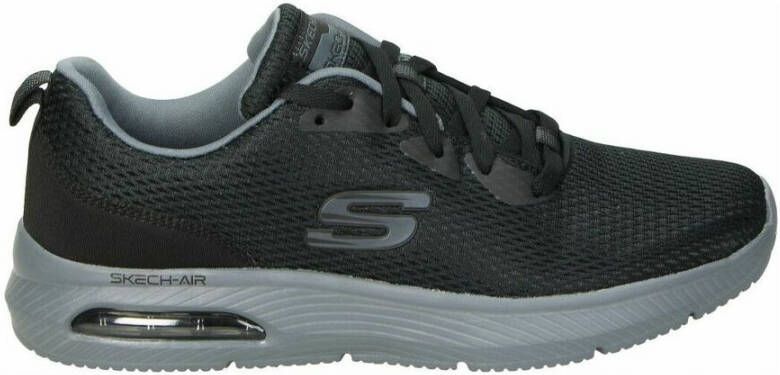 Skechers Heren Sportschoenen Air Cooled Memory Foam Black Heren