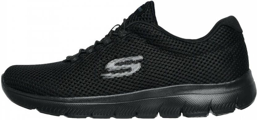 Skechers Summits Zwart Hardloopschoenen Dames