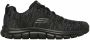 Skechers Track Front Runner 232298-BBK Mannen Zwart Trainingschoenen - Thumbnail 2