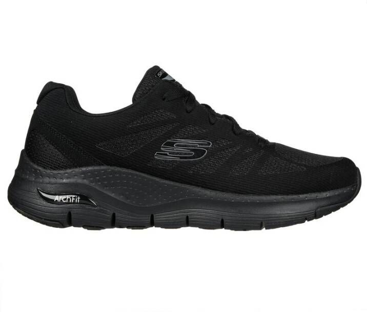 Skechers Arch Fit-Charge Back 232042-BBK Mannen Zwart Trainingschoenen - Foto 4