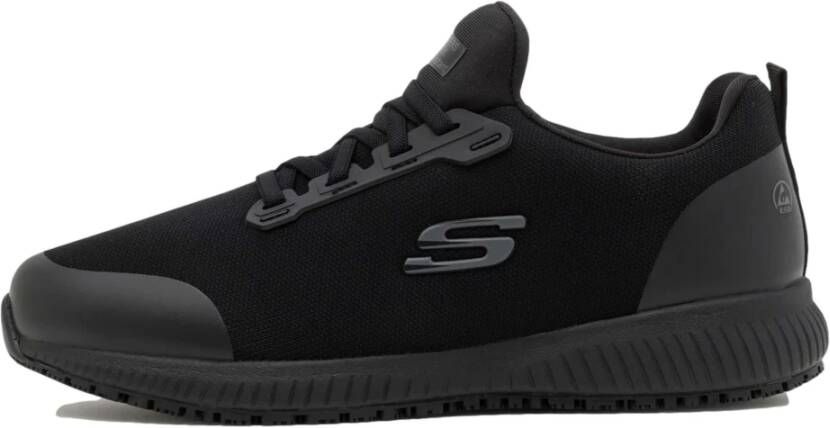 Skechers Comfortabele en duurzame werkschoenen Zwart