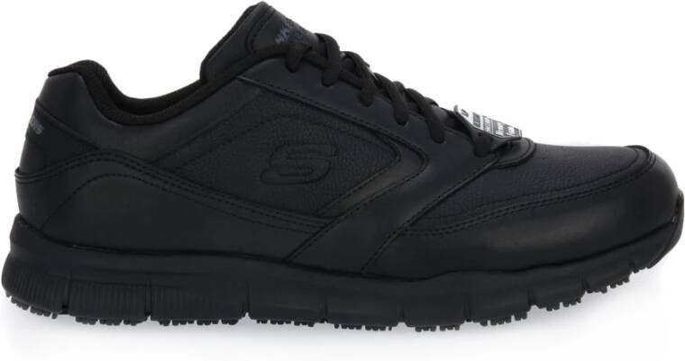 Skechers Textiel Sneakers Stijlvol en Hoogwaardig Zwart