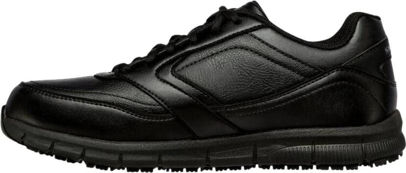 Skechers Textiel Sneakers Stijlvol en Hoogwaardig Zwart