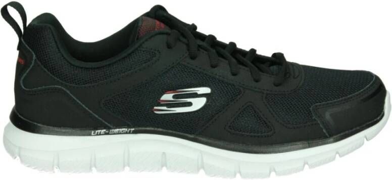 Skechers Track Zwart Hardloopschoenen voor