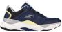 Skechers Sportieve Color Block Sneaker Blue Heren - Thumbnail 2