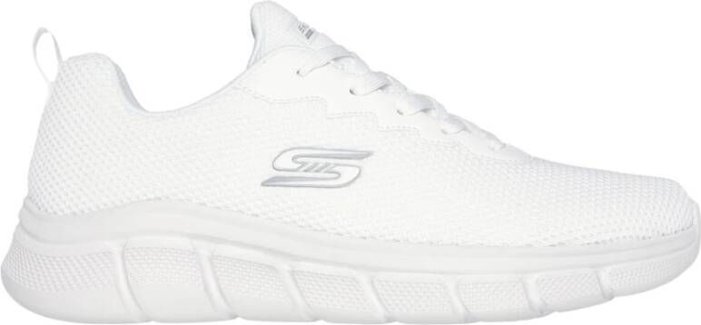 Skechers Sportieve Gebreide Sneaker White Heren