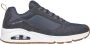 Skechers Heren Sport Casual UNO STAND ON AIR Sneakers Heren 52458 STN grijs - Thumbnail 3