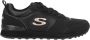 Skechers Sportieve Mesh Sneaker met Air-cooled Memory Foam Zwart Dames - Thumbnail 1
