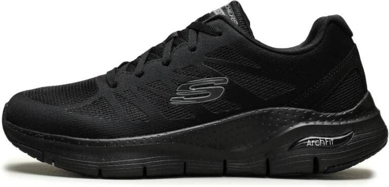 Skechers Sportieve Ondersteunende Sneaker Black Heren