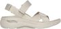Skechers Go Walk Arch Fit Sandaal Goud Vrouw - Thumbnail 2