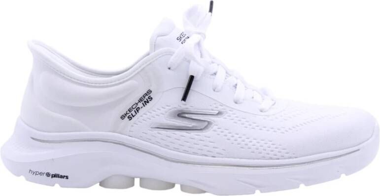 Skechers Go Walk 7 Valin Slip-Ins VEGAN Veterschoen Vrouwen Wit - Foto 5