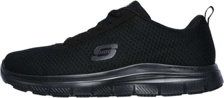 Skechers Sportieve Veiligheid Sneaker Flex Advantage Bendon Black Heren