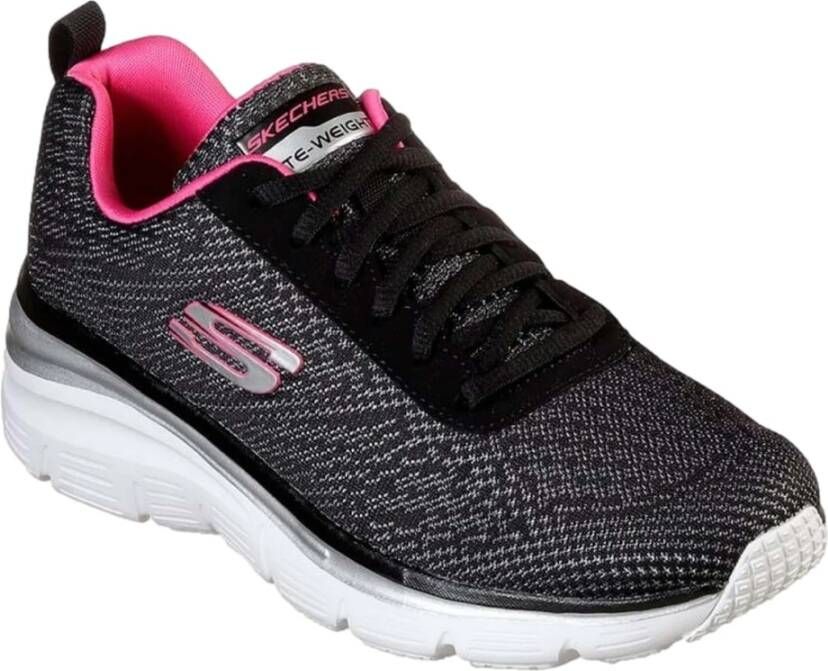 Skechers Lichtgewicht Trainingsschoenen met Memory Foam Black Heren