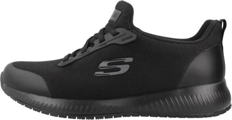 Skechers Squad Sneakers Black Dames