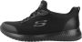 Skechers Work Squad SR sneakers zwart Textiel Dames - Thumbnail 2