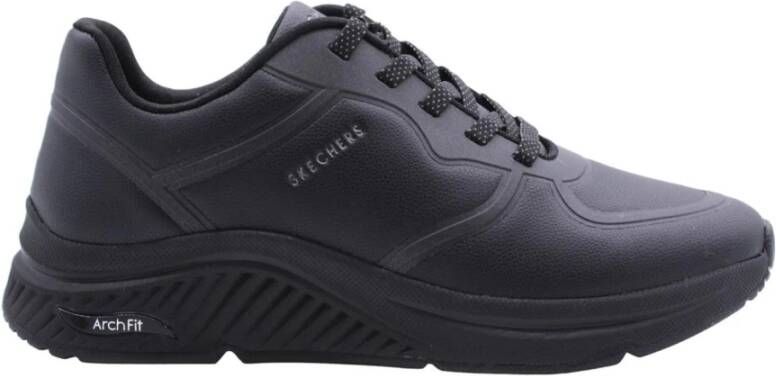 Skechers Stax Damessneakers Stijlvol en Comfortabel Zwart Dames
