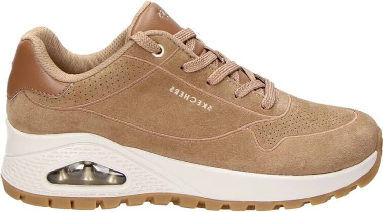 Skechers Uno Rugged Chillproof Sneakers Dames Bruin