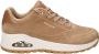 Skechers Uno Rugged Chillproof Sneakers Dames Bruin - Thumbnail 1