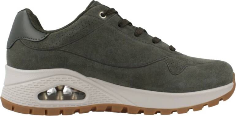 Skechers Stevige Chillproof Sneakers Green Dames