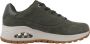 Skechers Uno Rugged Chillproof Sneakers groen Dames - Thumbnail 3