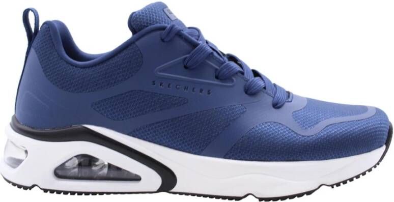 Skechers Stijlvolle Casual Sneaker voor Mannen Blue Heren