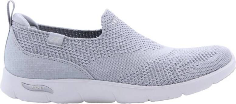 Skechers Grijze Arch Fit Refine Iris Vegan instapper Gray Dames - Foto 3