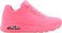 Skechers Sneakers met sleehak Uno Stand on Air vrijetijdsschoen lage schoen veterschoen met fijne perforatie - Thumbnail 2