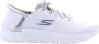 Skechers Slip-ins Go Walk Flex New World Heren Instappers Wit - Thumbnail 2