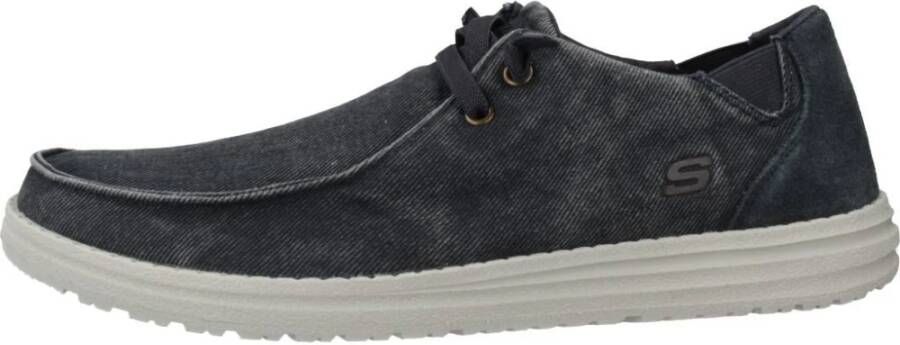 Skechers Stijlvolle Herensneakers Blue Heren