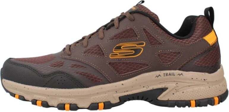 Skechers Stijlvolle Hillcrest Sneakers voor Mannen Brown Heren - Foto 2