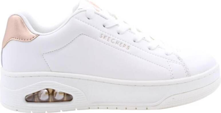 Skechers Sneakers UNO COURT met metallic-applicatie vrijetijdsschoen lage schoen veterschoen - Foto 4