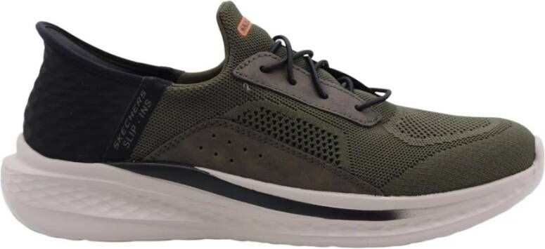 Skechers Lage Sneakers Sport Zapatillas Hombre Modèle Slip-ins 210891s Slade - Foto 4