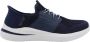 Skechers Comfort Veterschoenen voor Heren in Marineblauw - Thumbnail 2