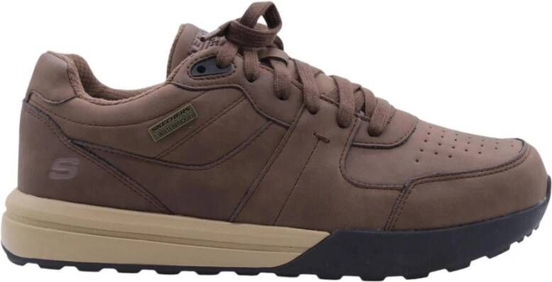Skechers Stijlvolle Sneaker voor Mannen en Vrouwen Brown Heren