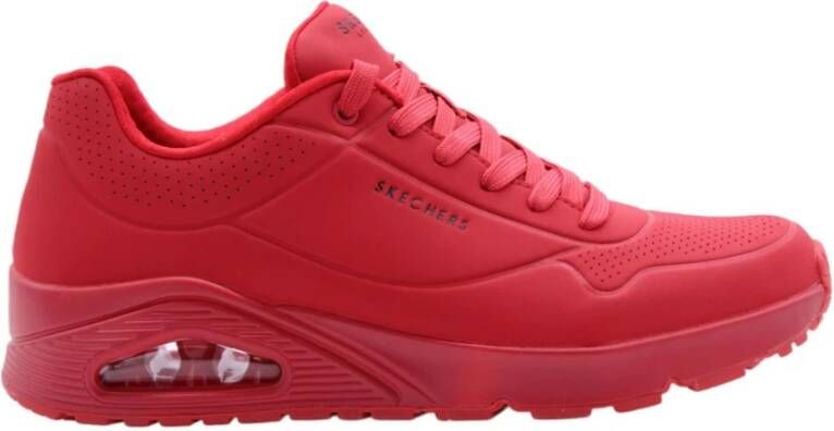 Skechers Rode Stand On Air Sneakers voor Heren Rood - Foto 4