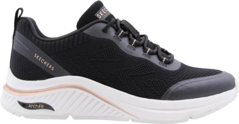 Skechers Stijlvolle Sneaker voor modebewuste vrouwen Black Dames
