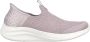 Skechers Hands Free Slip-Ins Ultra Flex 3.0 Smooth Step VEGAN Instapper Dames Roze - Thumbnail 2