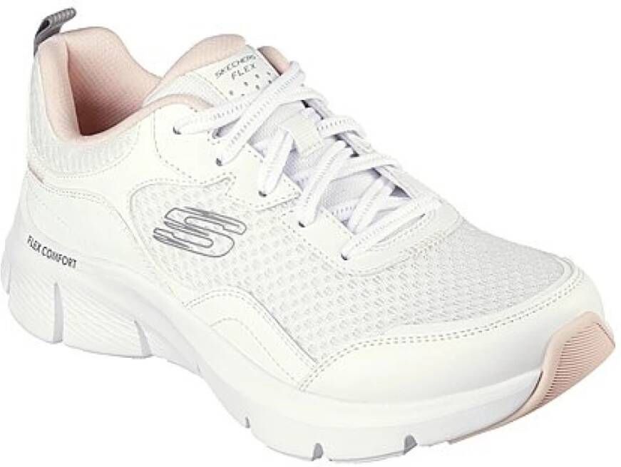 Skechers Stijlvolle Sneakers voor Dagelijks Gebruik White Dames