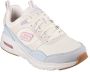Skechers Beige Leren en Textiele Sneaker met Pastelkleurige Details Beige Dames - Thumbnail 13