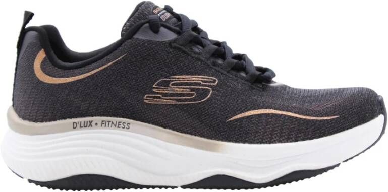 Skechers Lage Sneakers RELAXED FIT: D'LUX FITNESS PURE GLAM - Foto 4