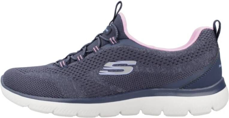 Skechers SUMMITS NEW NATURE sneakers dames blauw 150120 NVPK - Foto 2