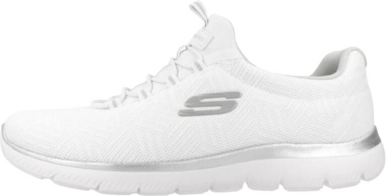 Skechers Stijlvolle Summits Sneakers voor Vrouwen White Dames