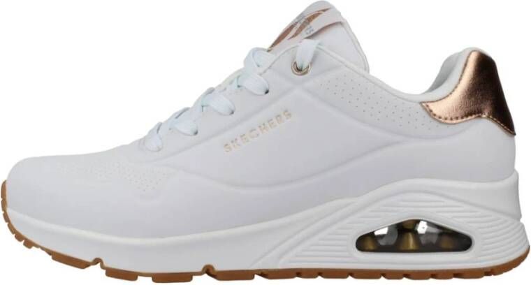 Skechers Stijlvolle UNO Sneakers voor Vrouwen White Dames