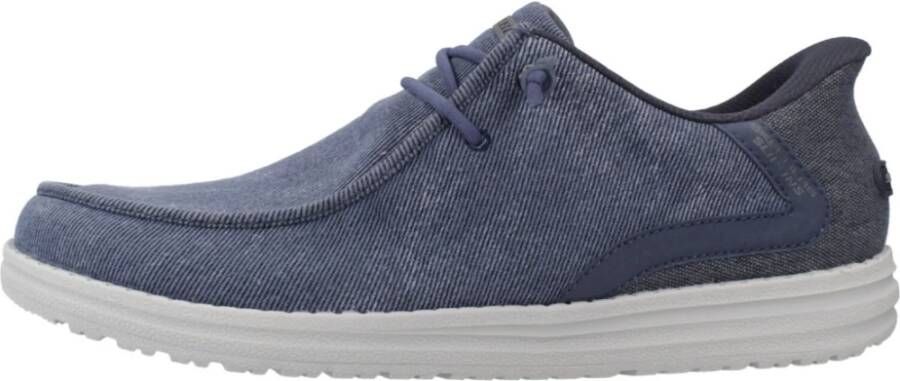 Skechers Stijlvolle Veterschoenen voor Mannen