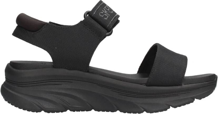 Skechers Stijlvolle Zomer Sandalen Black Dames