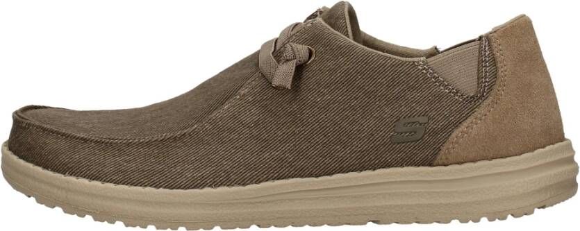 Skechers Strand Casual Loafer Schoen Brown Heren