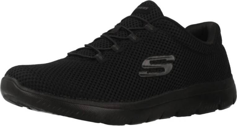 Skechers Summits Zwart Hardloopschoenen Dames